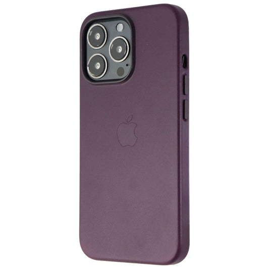Apple Leather Case for MagSafe for Apple iPhone 13 Pro - Dark Cherry