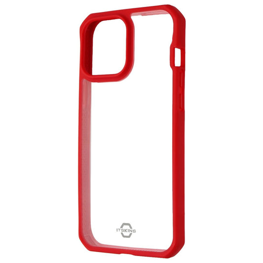 ITSKINS Hybrid Solid Protective Case for iPhone 13 Pro Max - Red and Transparent Cell Phone - Cases, Covers & Skins ITSKINS - Simple Cell Bulk Wholesale Pricing - USA Seller
