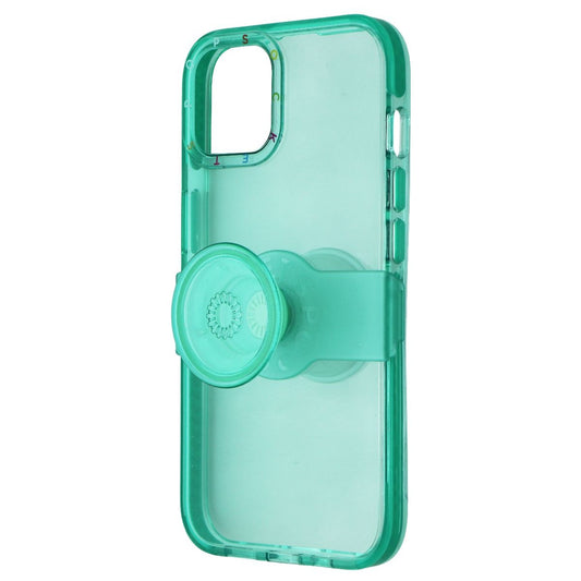 PopSockets Pop Case with Grip & Slide for iPhone 13 - Clear Spearmint Cell Phone - Cases, Covers & Skins PopSockets - Simple Cell Bulk Wholesale Pricing - USA Seller