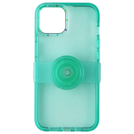 PopSockets Pop Case with Grip & Slide for iPhone 13 - Clear Spearmint Cell Phone - Cases, Covers & Skins PopSockets - Simple Cell Bulk Wholesale Pricing - USA Seller