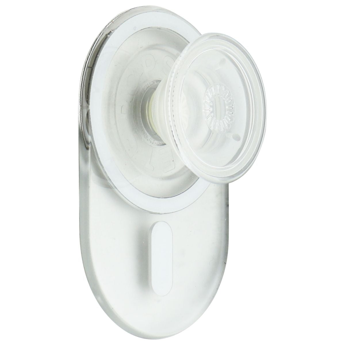 PopSockets MagSafe PopGrip Magnetic Grip & Stand with Adapter Ring - Clear Cell Phone - Mounts & Holders PopSockets - Simple Cell Bulk Wholesale Pricing - USA Seller
