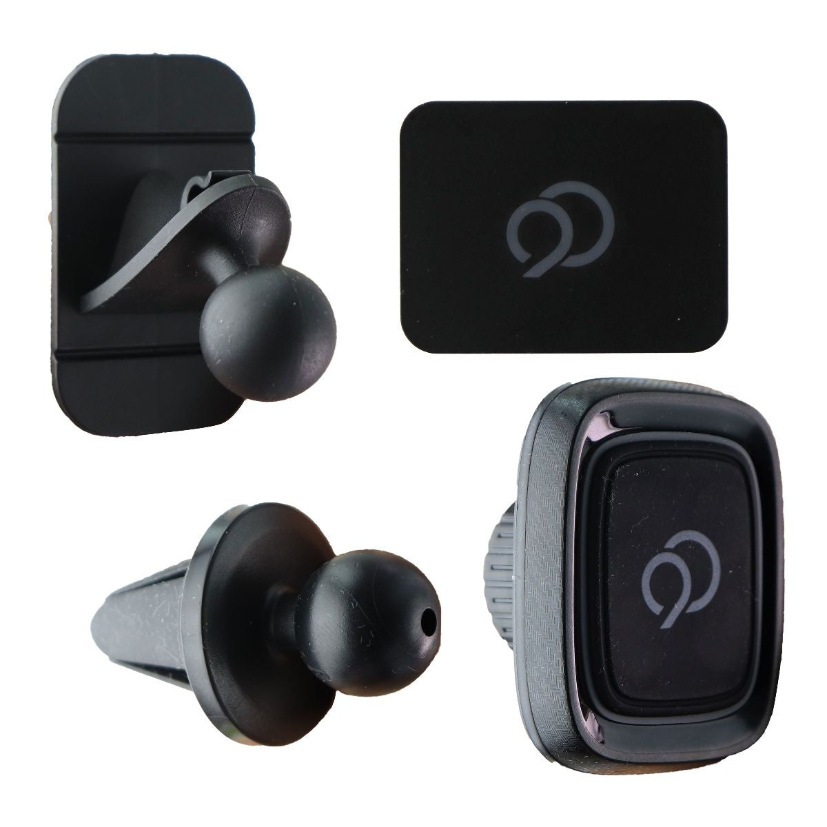 Nimbus9 Car Mount Kit with Dash and Vent Attachments - Black Cell Phone - Mounts & Holders Nimbus9 - Simple Cell Bulk Wholesale Pricing - USA Seller