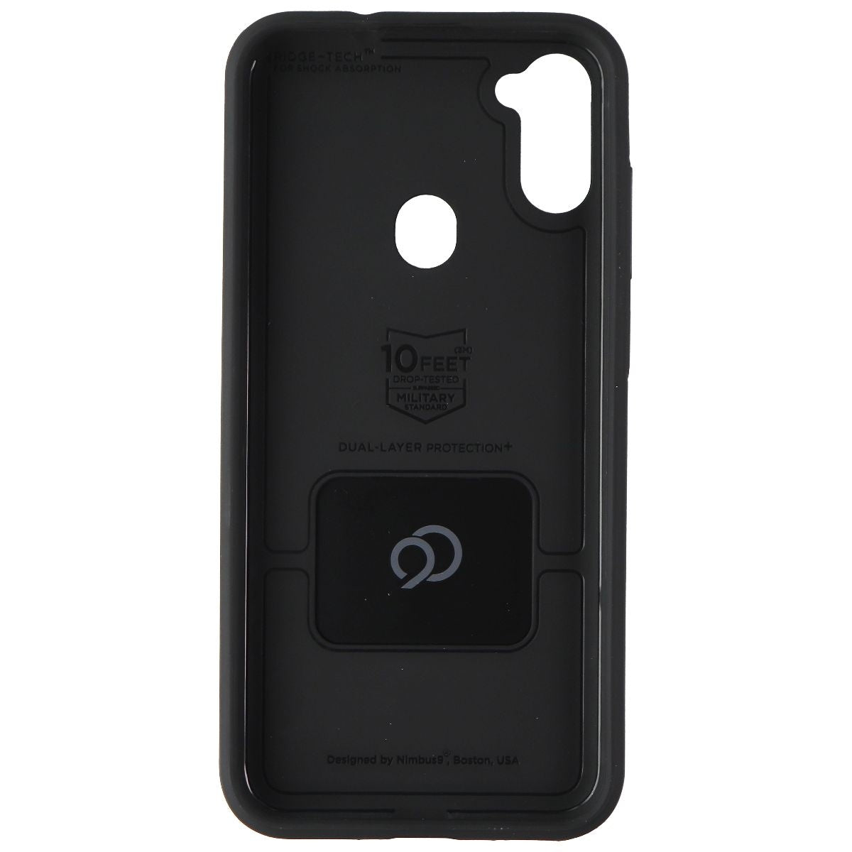 Nimbus9 Cirrus 2 Series Case for Samsung Galaxy A11 - Matte Black Cell Phone - Cases, Covers & Skins Nimbus9    - Simple Cell Bulk Wholesale Pricing - USA Seller