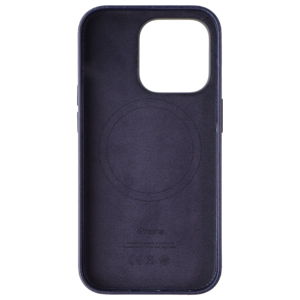 Apple Official Leather Case For Magsafe for Apple iPhone 14 Pro - Ink Cell Phone - Cases, Covers & Skins Apple - Simple Cell Bulk Wholesale Pricing - USA Seller
