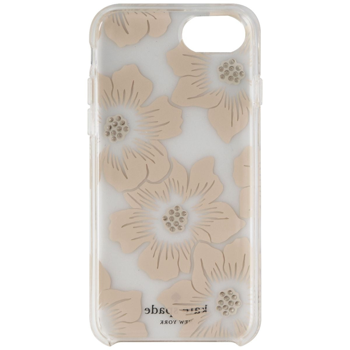 Kate Spade Protective Hardshell Case for iPhone 8 / 7 / 6s / 6 - Hollyhock Blush Cell Phone - Cases, Covers & Skins Kate Spade - Simple Cell Bulk Wholesale Pricing - USA Seller