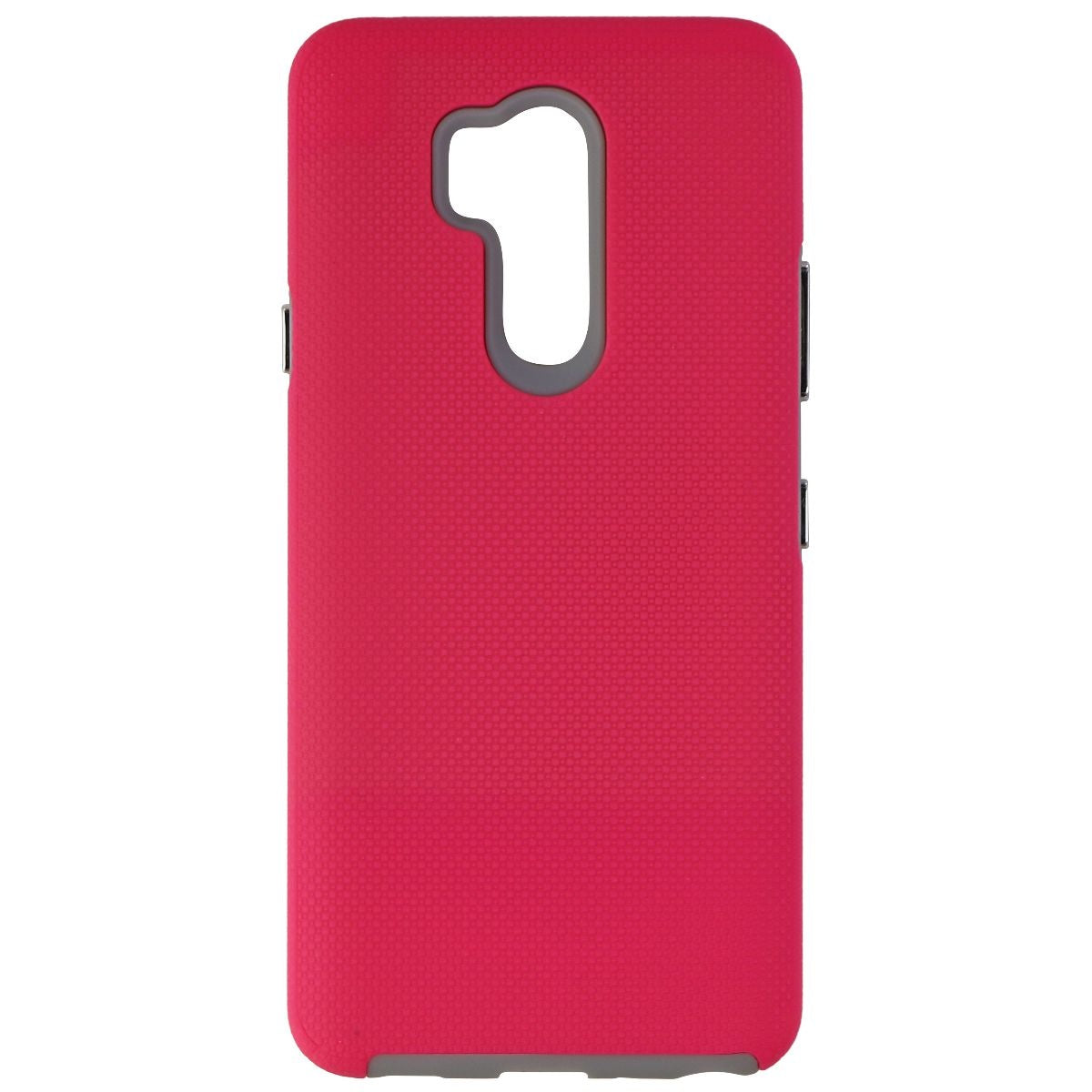 Xqisit Protective Cover for LG G7 ThinQ Smartphones - Pink/Gray Cell Phone - Cases, Covers & Skins Xqisit - Simple Cell Bulk Wholesale Pricing - USA Seller