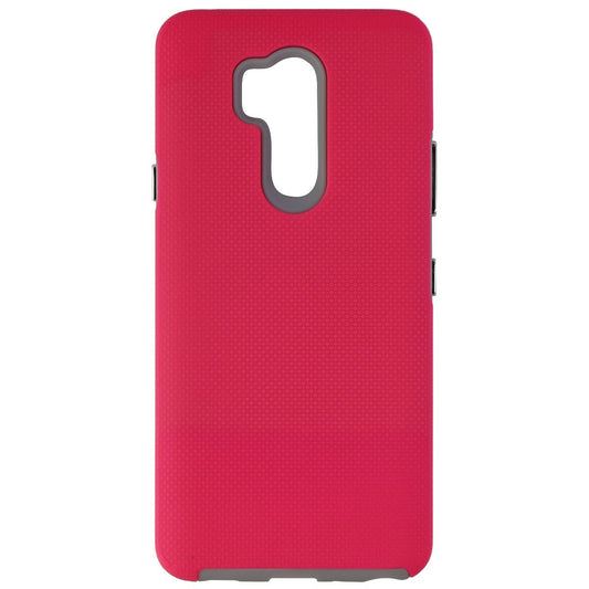 Xqisit Protective Cover for LG G7 ThinQ Smartphones - Pink/Gray Cell Phone - Cases, Covers & Skins Xqisit - Simple Cell Bulk Wholesale Pricing - USA Seller
