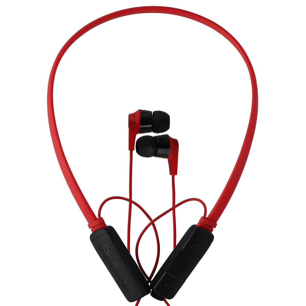 Skullcandy Ink'd Bluetooth Wireless Earbuds with Microphone - Red/Black Portable Audio - Headphones Skullcandy - Simple Cell Bulk Wholesale Pricing - USA Seller