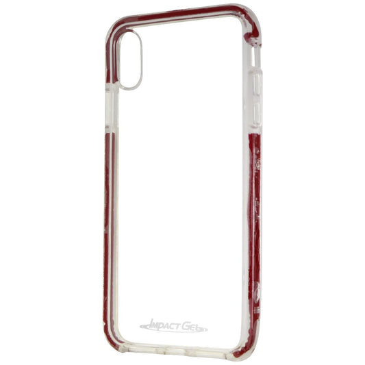 ImpactGel Crusader Lite Series Case for Apple iPhone Xs Max - Red/Clear Cell Phone - Cases, Covers & Skins Impact Gel    - Simple Cell Bulk Wholesale Pricing - USA Seller