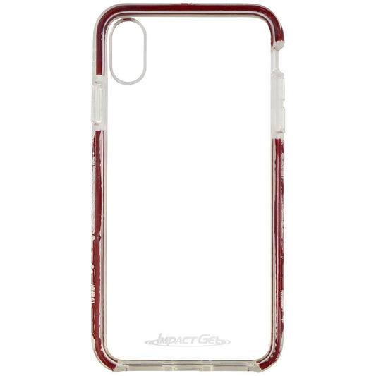 ImpactGel Crusader Lite Series Case for Apple iPhone Xs Max - Red/Clear Cell Phone - Cases, Covers & Skins Impact Gel    - Simple Cell Bulk Wholesale Pricing - USA Seller
