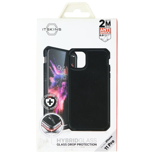 ITSKINS Hybrid Glass Series Case for Apple iPhone 11 Pro - Black Cell Phone - Cases, Covers & Skins ITSKINS    - Simple Cell Bulk Wholesale Pricing - USA Seller