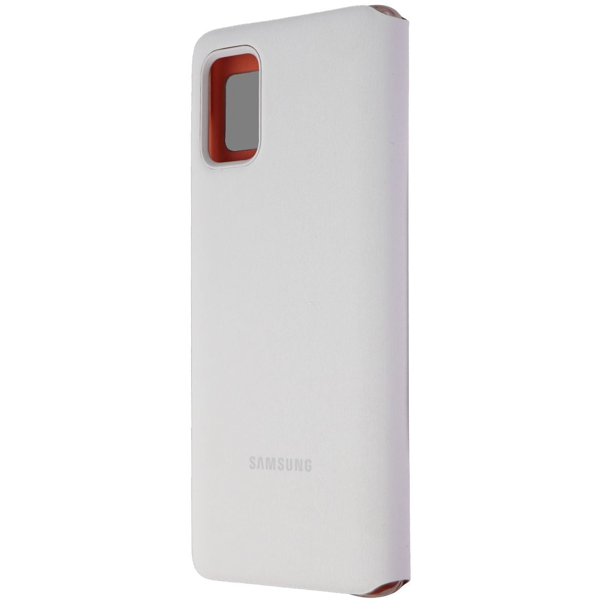 Samsung S View Wallet Cover for Samsung Galaxy A51 - White (EF-FA515PWEGUS) Cell Phone - Cases, Covers & Skins Samsung - Simple Cell Bulk Wholesale Pricing - USA Seller