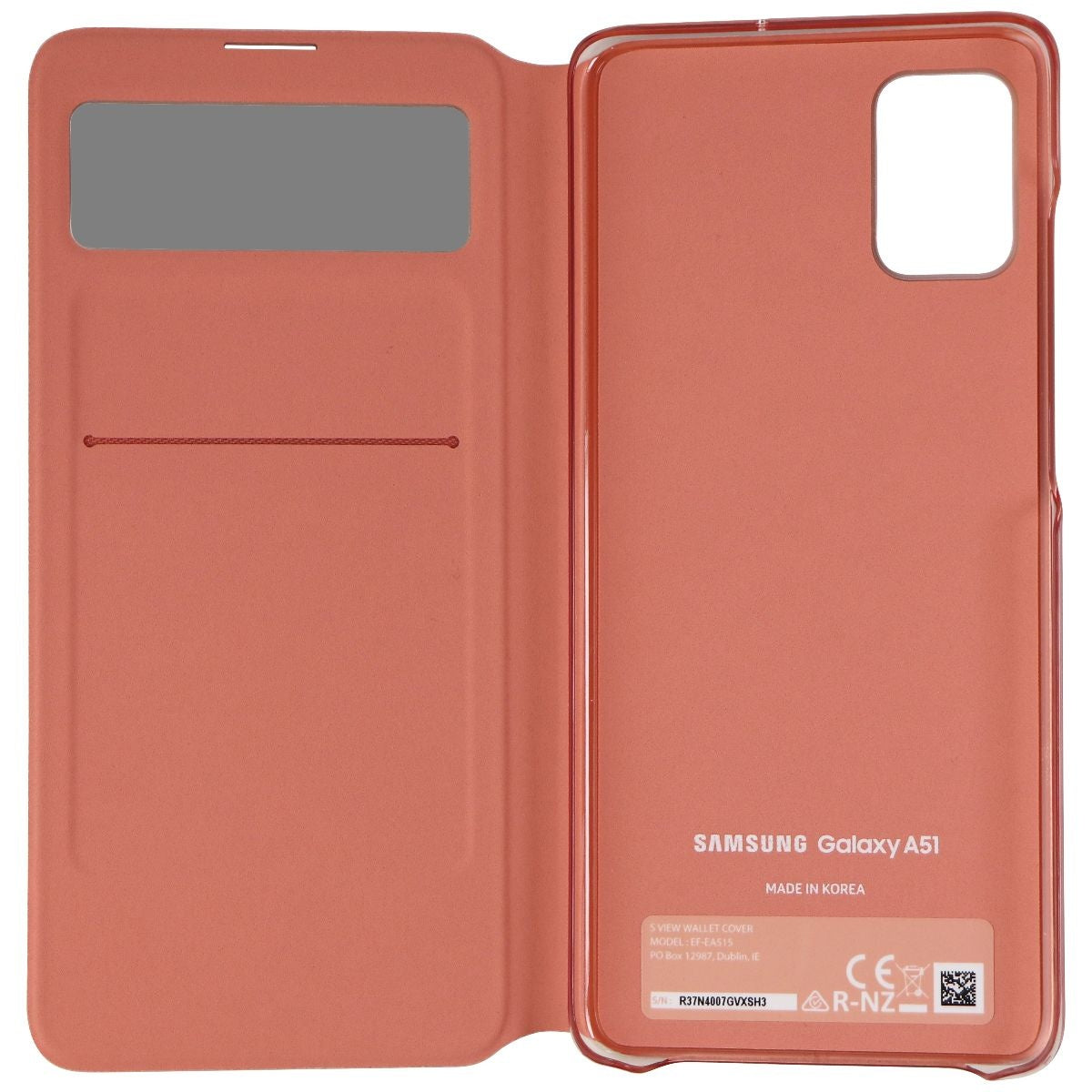 Samsung S View Wallet Cover for Samsung Galaxy A51 - White (EF-FA515PWEGUS) Cell Phone - Cases, Covers & Skins Samsung - Simple Cell Bulk Wholesale Pricing - USA Seller