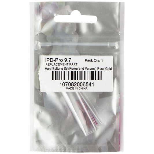 Repair Part - Power and Volume Button Set for Apple iPad Pro (9.7) Rose Gold