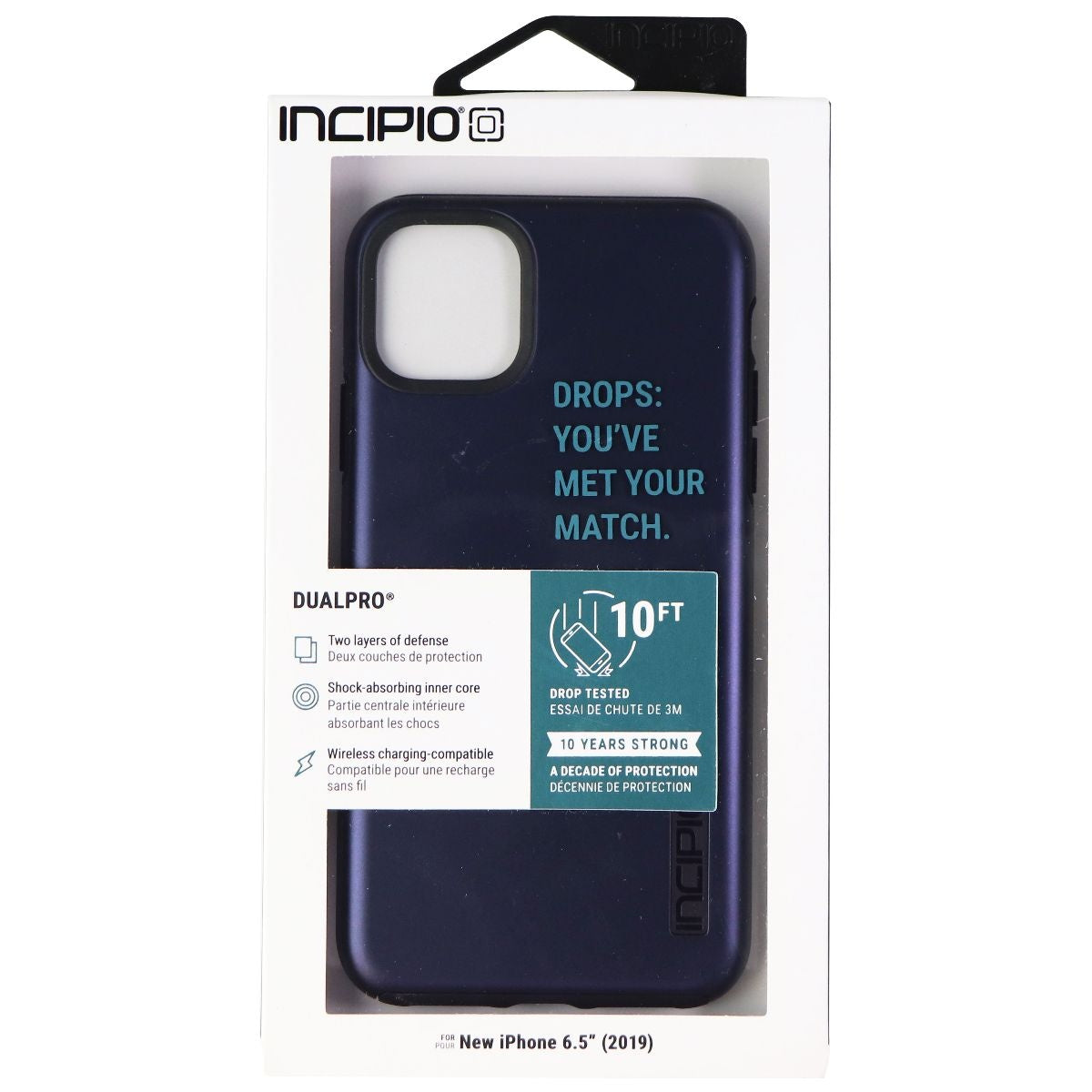 Incipio DualPro Apple iPhone 11 Pro Max Case - Iridescent Midnight Blue Cell Phone - Cases, Covers & Skins Incipio - Simple Cell Bulk Wholesale Pricing - USA Seller