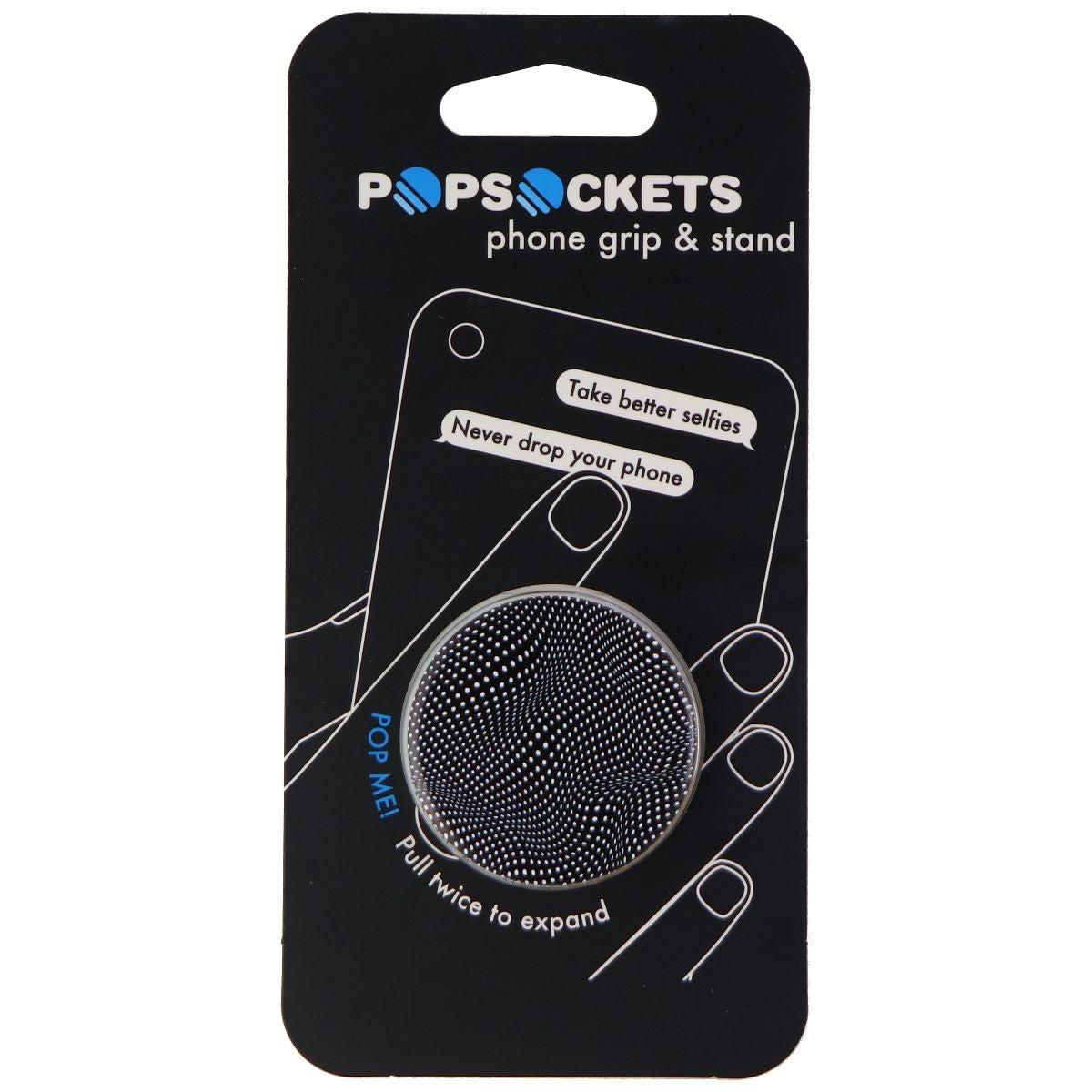 PopSockets: Collapsible Grip and Stand for Phones and Tablets - Distortion Cell Phone - Mounts & Holders PopSockets    - Simple Cell Bulk Wholesale Pricing - USA Seller