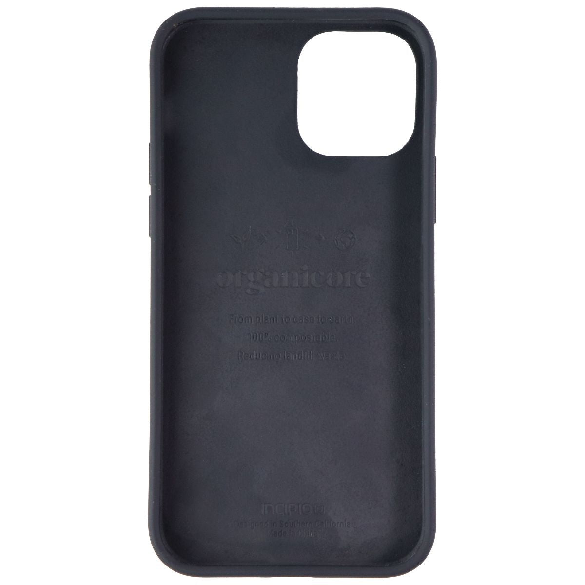 Incipio Organicore Eco Case for Apple iPhone 12 & iPhone 12 Pro - Charcoal Black Cell Phone - Cases, Covers & Skins Incipio - Simple Cell Bulk Wholesale Pricing - USA Seller