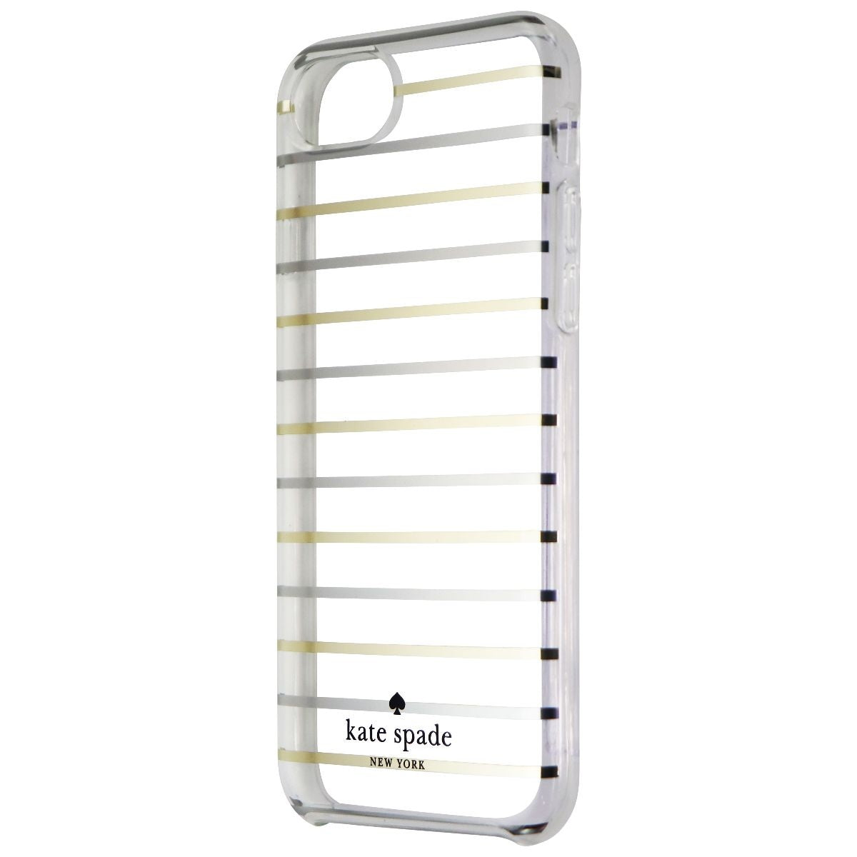 Kate Spade Hardshell Case for Apple iPhone 8 & 7 - Surprise Stripe/Clear Cell Phone - Cases, Covers & Skins Kate Spade New York    - Simple Cell Bulk Wholesale Pricing - USA Seller