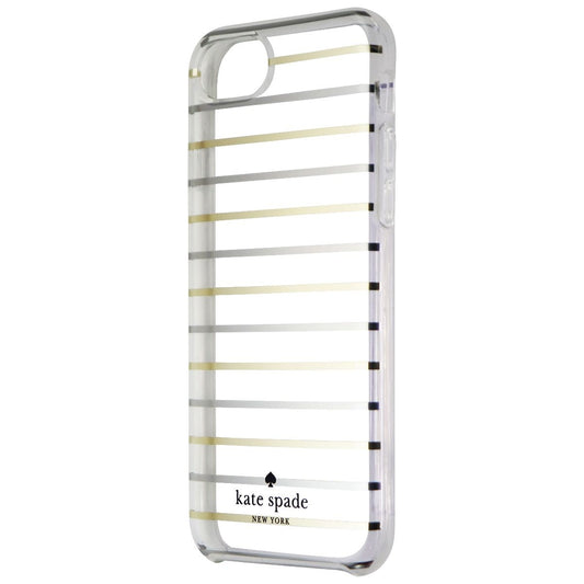 Kate Spade Hardshell Case for Apple iPhone 8 & 7 - Surprise Stripe/Clear Cell Phone - Cases, Covers & Skins Kate Spade New York    - Simple Cell Bulk Wholesale Pricing - USA Seller