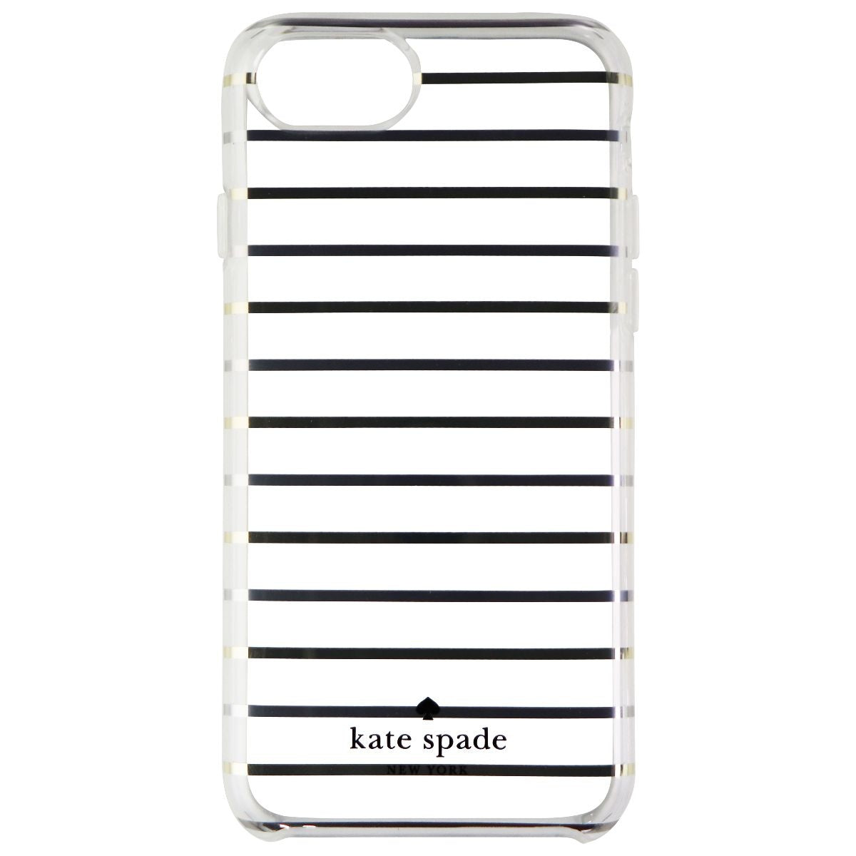 Kate Spade Hardshell Case for Apple iPhone 8 & 7 - Surprise Stripe/Clear Cell Phone - Cases, Covers & Skins Kate Spade New York    - Simple Cell Bulk Wholesale Pricing - USA Seller