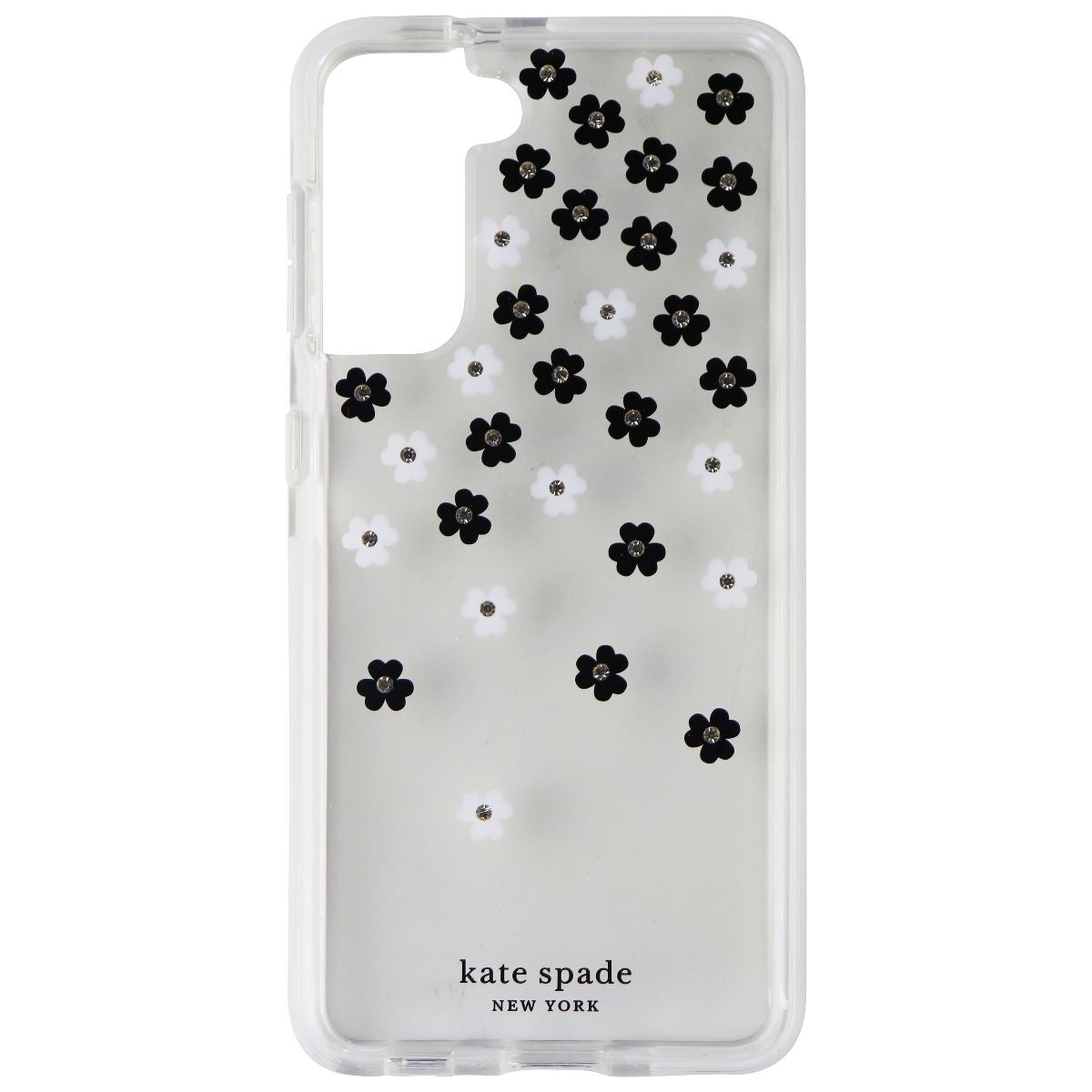 Kate Spade Defensive Hardshell Case for Galaxy S21 & S21 5G - Scattered Flowers Cell Phone - Cases, Covers & Skins Kate Spade    - Simple Cell Bulk Wholesale Pricing - USA Seller