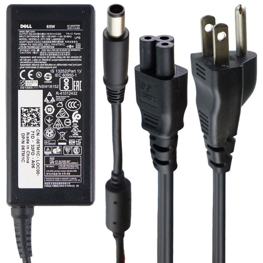 Dell 65W (3.34A) AC Adapter OEM (7.4mm) Power Supply - Black (LA65NS2-01) Computer Accessories - Laptop Power Adapters/Chargers Dell    - Simple Cell Bulk Wholesale Pricing - USA Seller