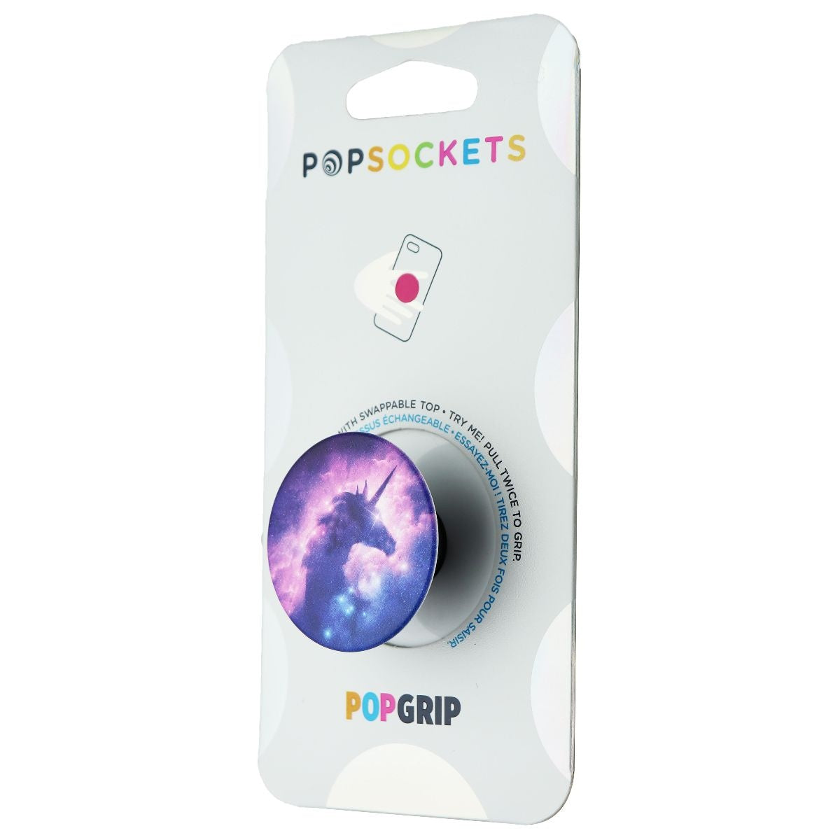 PopSockets Expanding Stand and Grip with Swappable Top - Mystic Nebula Cell Phone - Mounts & Holders PopSockets - Simple Cell Bulk Wholesale Pricing - USA Seller
