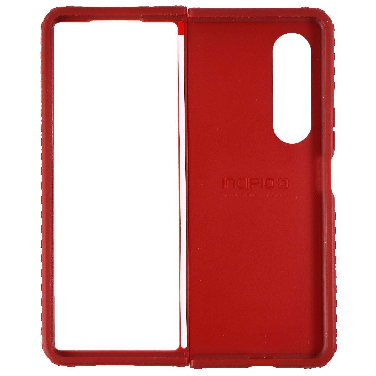 Incipio Grip Series Case for Samsung Galaxy Z Fold3 5G - Red Cell Phone - Cases, Covers & Skins Incipio    - Simple Cell Bulk Wholesale Pricing - USA Seller