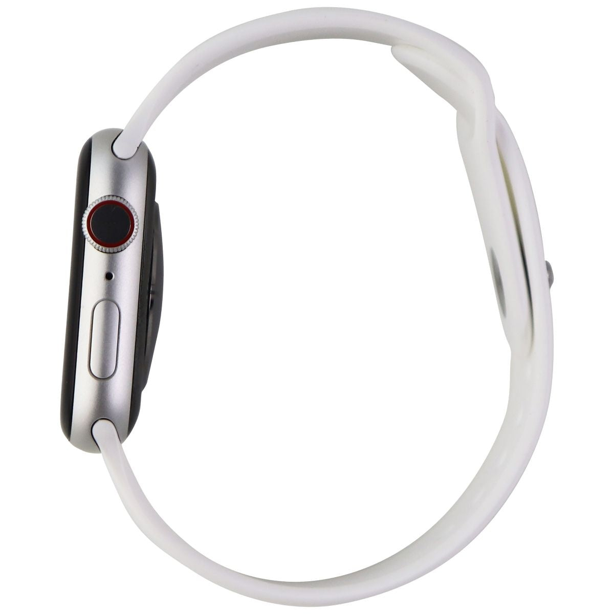 Apple Watch Series 6 (GPS + LTE) - 44mm Silver Aluminum/White Sport Band (A2294) Smart Watches Apple    - Simple Cell Bulk Wholesale Pricing - USA Seller