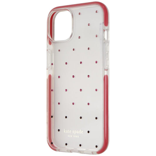 Kate Spade Hardshell Case for Apple iPhone 13 / 14 - Pin Dot Ombre Pink/Clear Cell Phone - Cases, Covers & Skins Kate Spade - Simple Cell Bulk Wholesale Pricing - USA Seller