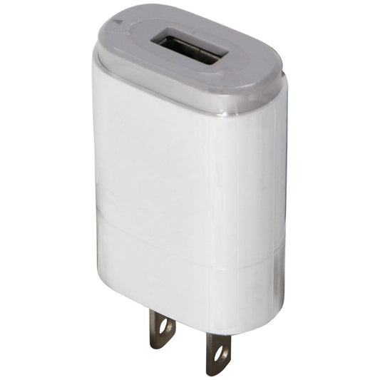 LG (5V/1.2A) Single USB Travel Adapter Wall Charger - White/Gray (MCS-01WRE) Cell Phone - Chargers & Cradles LG    - Simple Cell Bulk Wholesale Pricing - USA Seller