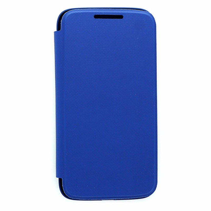 Motorola Flip Shell Case for Moto G Blue Cell Phone - Cases, Covers & Skins Motorola    - Simple Cell Bulk Wholesale Pricing - USA Seller