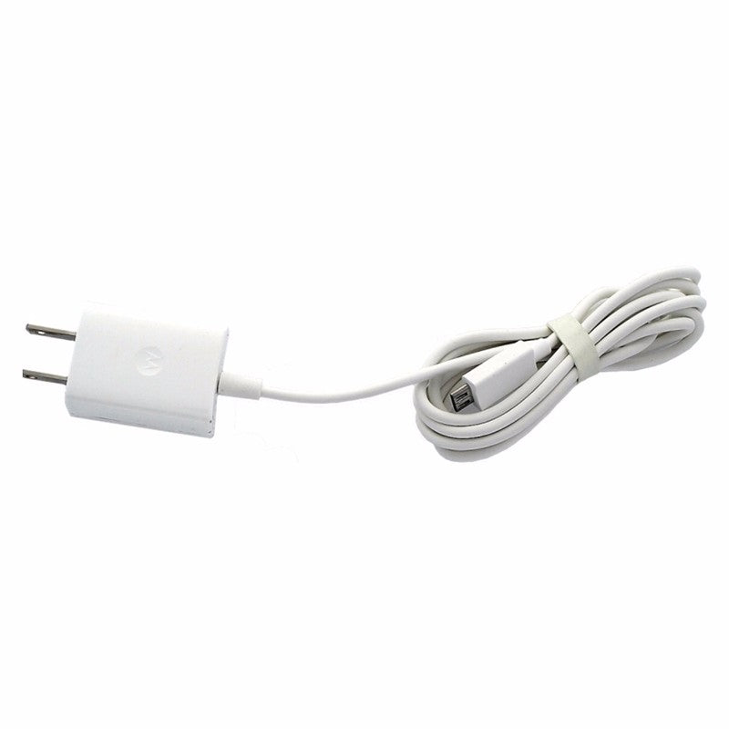 Motorola (SPN5810A) 5V Travel Charger for Micro USB Devices - White Cell Phone - Cables & Adapters Motorola - Simple Cell Bulk Wholesale Pricing - USA Seller
