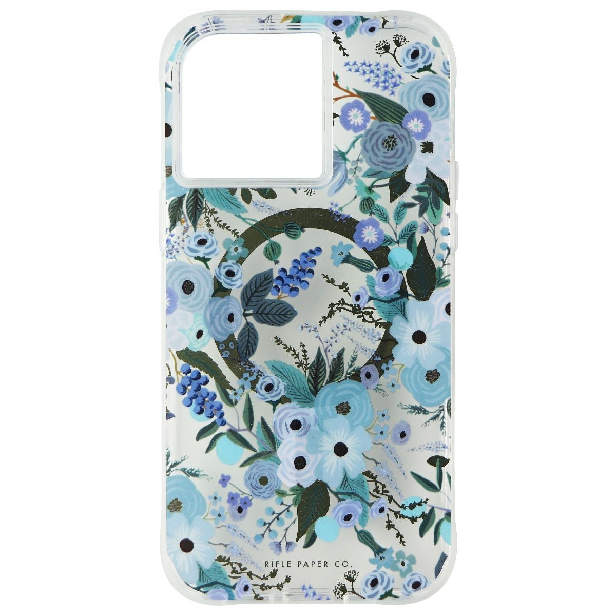 Rifle Paper Co. Case for MagSafe for iPhone 14 Pro Max - Garden Party Blue Cell Phone - Cases, Covers & Skins Case-Mate    - Simple Cell Bulk Wholesale Pricing - USA Seller