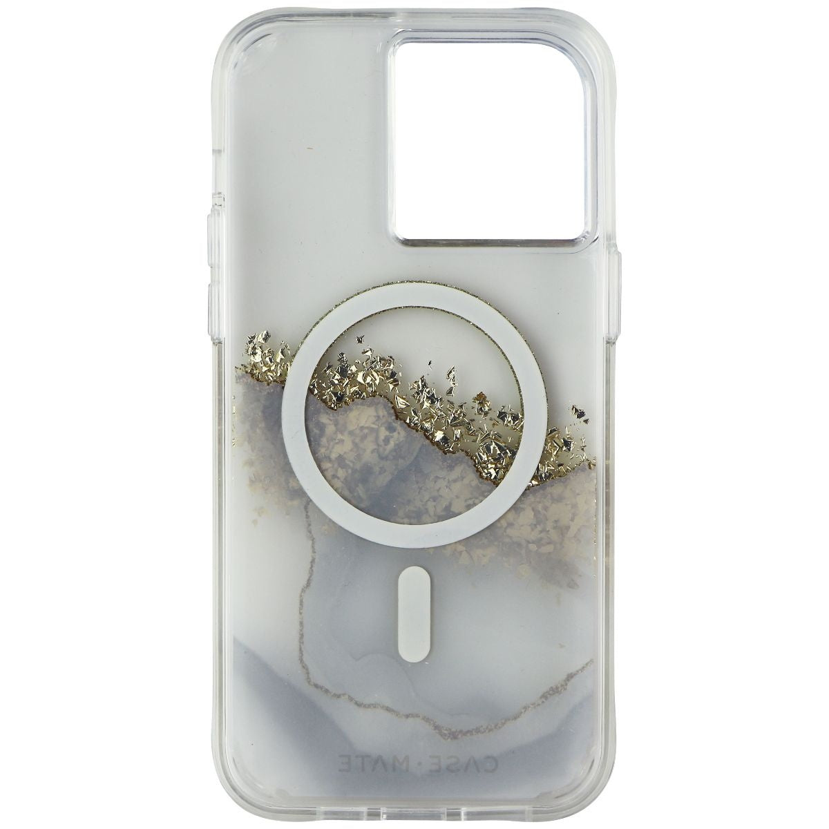 Case-Mate Karat Marble Case for MagSafe for iPhone 14 Pro Max - Clear/Gold Cell Phone - Cases, Covers & Skins Case-Mate    - Simple Cell Bulk Wholesale Pricing - USA Seller