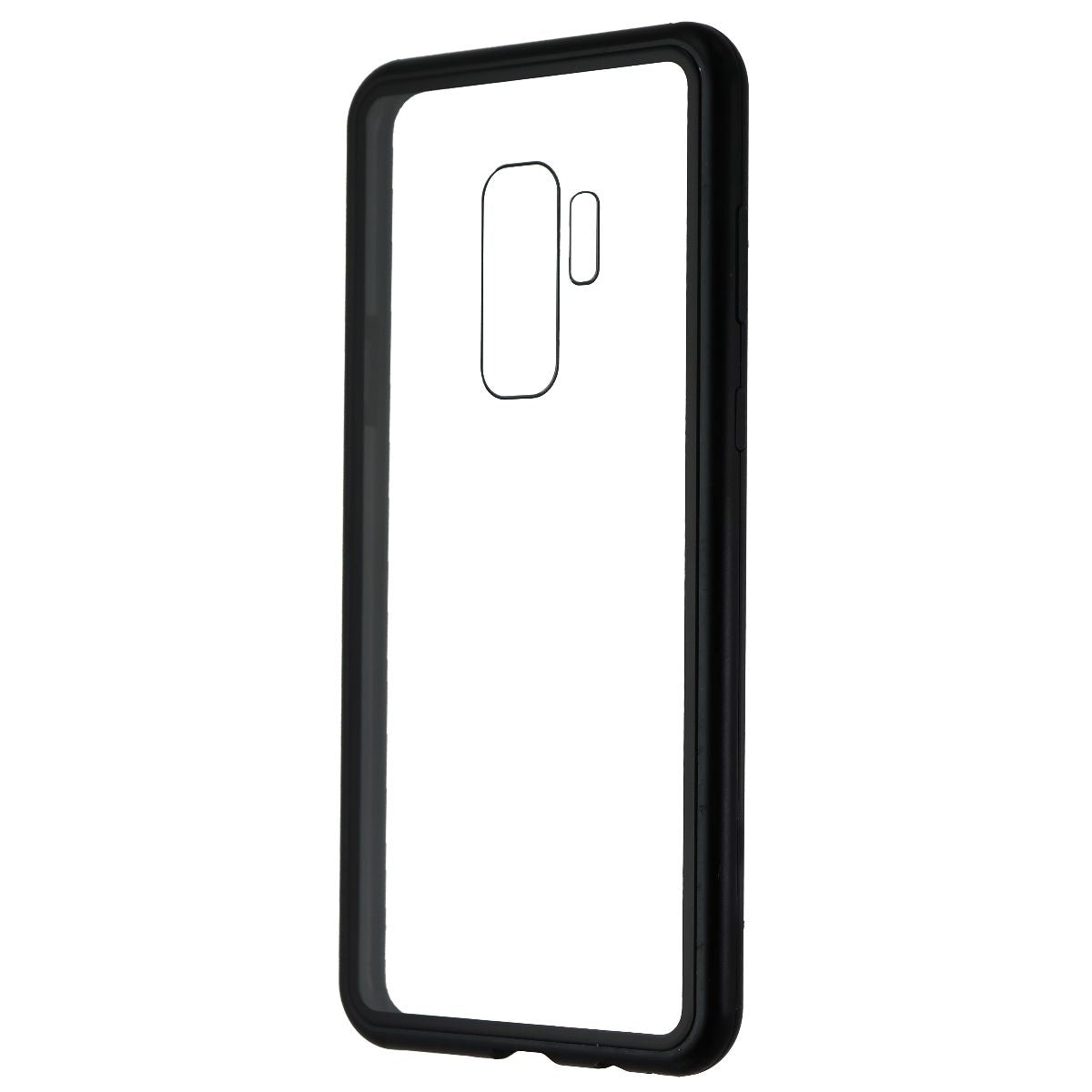 Zore Hybrid Glass Series Case for Samsung Galaxy S9 Plus - Clear/Black Cell Phone - Cases, Covers & Skins Zore    - Simple Cell Bulk Wholesale Pricing - USA Seller