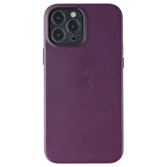 Apple Official Leather Case For Magsafe for Apple iPhone 13 - Dark Cherry Cell Phone - Cases, Covers & Skins Apple - Simple Cell Bulk Wholesale Pricing - USA Seller