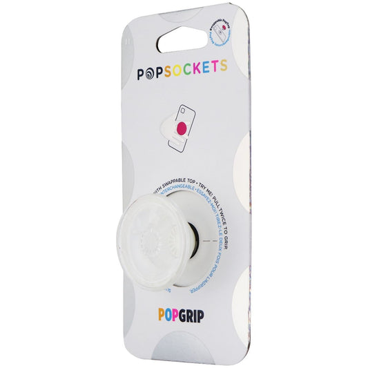 PopSockets PopGrip with Swappable Top for Phones and Tablets - Clear Cell Phone - Mounts & Holders PopSockets    - Simple Cell Bulk Wholesale Pricing - USA Seller