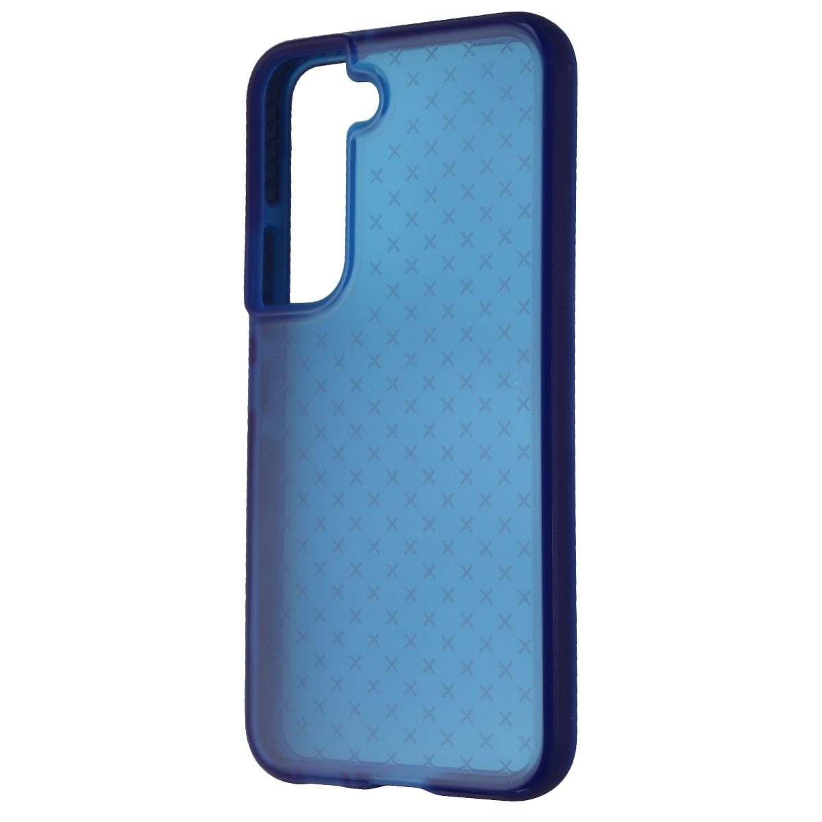 Tech21 Evo Check Series Gel Case for Samsung Galaxy S22 - Blue Cell Phone - Cases, Covers & Skins Tech21 - Simple Cell Bulk Wholesale Pricing - USA Seller