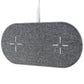 Ventev (20-Watt) Wireless Fast ChargePad Duo for Apple & Samsung - Gray Cell Phone - Chargers & Cradles Ventev - Simple Cell Bulk Wholesale Pricing - USA Seller