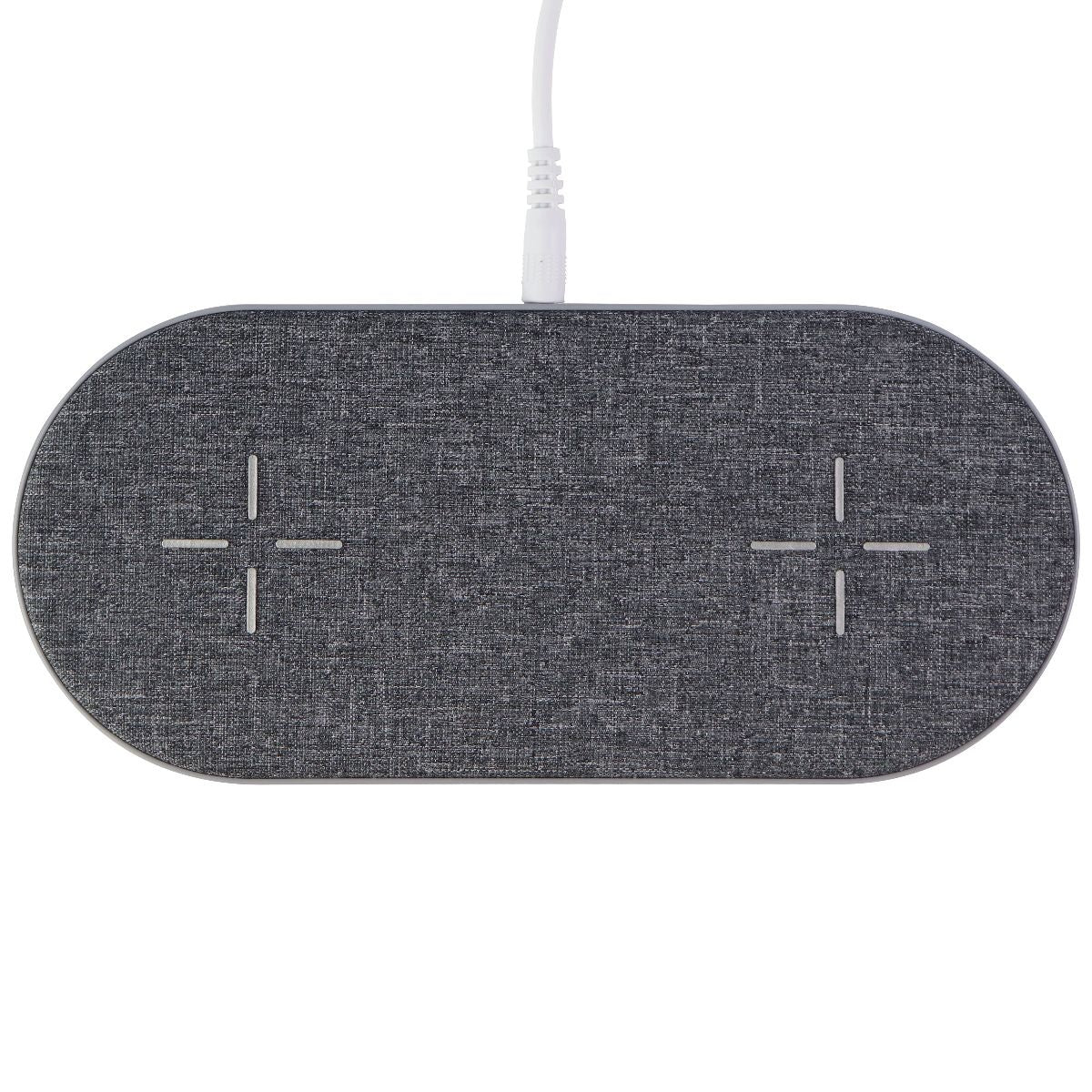 Ventev (20-Watt) Wireless Fast ChargePad Duo for Apple & Samsung - Gray Cell Phone - Chargers & Cradles Ventev - Simple Cell Bulk Wholesale Pricing - USA Seller