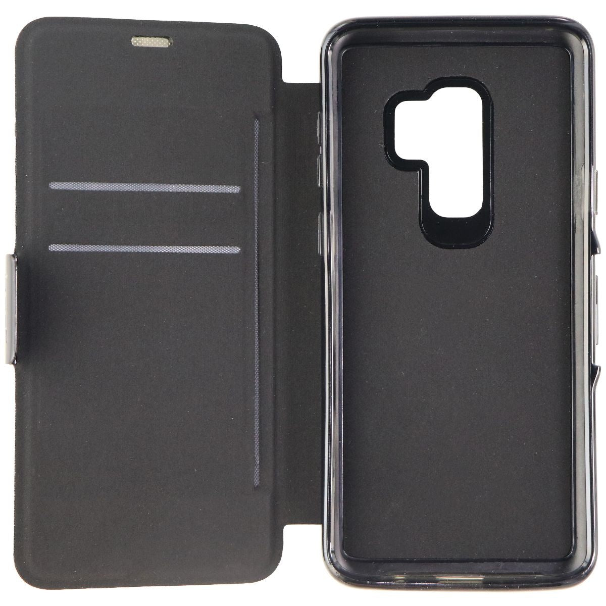 ZAGG Oxford Series Folio Case for Samsung Galaxy (S9+)(Plus Model) - Black Cell Phone - Cases, Covers & Skins Zagg    - Simple Cell Bulk Wholesale Pricing - USA Seller