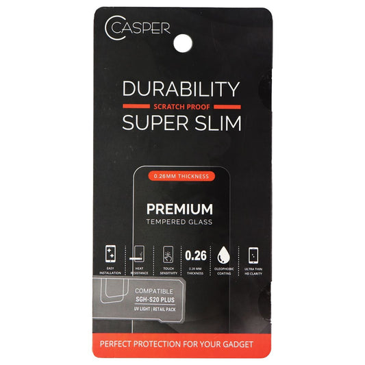 Casper Durability Series Slim Screen Protector for Samsung Galaxy S20 Plus Cell Phone - Screen Protectors Casper - Simple Cell Bulk Wholesale Pricing - USA Seller