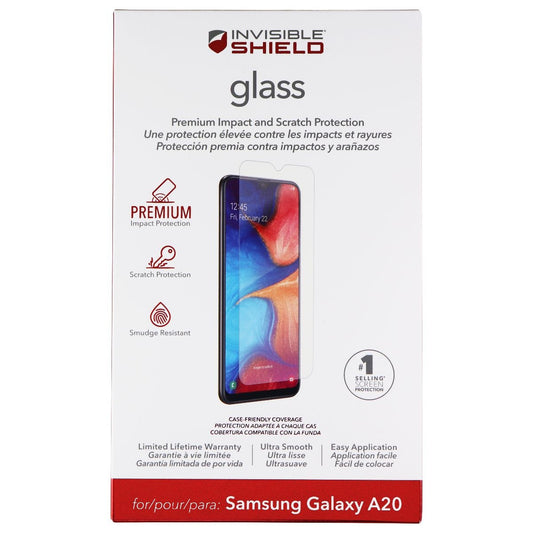 ZAGG Invisible Shield (Glass) Tempered Glass for Samsung Galaxy A20 - Clear Cell Phone - Screen Protectors Zagg    - Simple Cell Bulk Wholesale Pricing - USA Seller