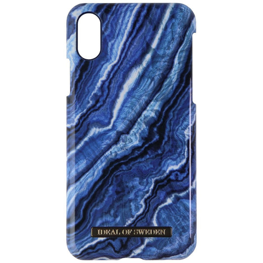 iDeal of Sweden Hard Case for Apple iPhone Xs and X - Indigo Swirl Cell Phone - Cases, Covers & Skins iDeal of Sweden    - Simple Cell Bulk Wholesale Pricing - USA Seller