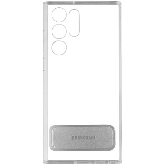Samsung Clear Standing Cover for Samsung Galaxy S22 Ultra - Clear Cell Phone - Cases, Covers & Skins Samsung - Simple Cell Bulk Wholesale Pricing - USA Seller