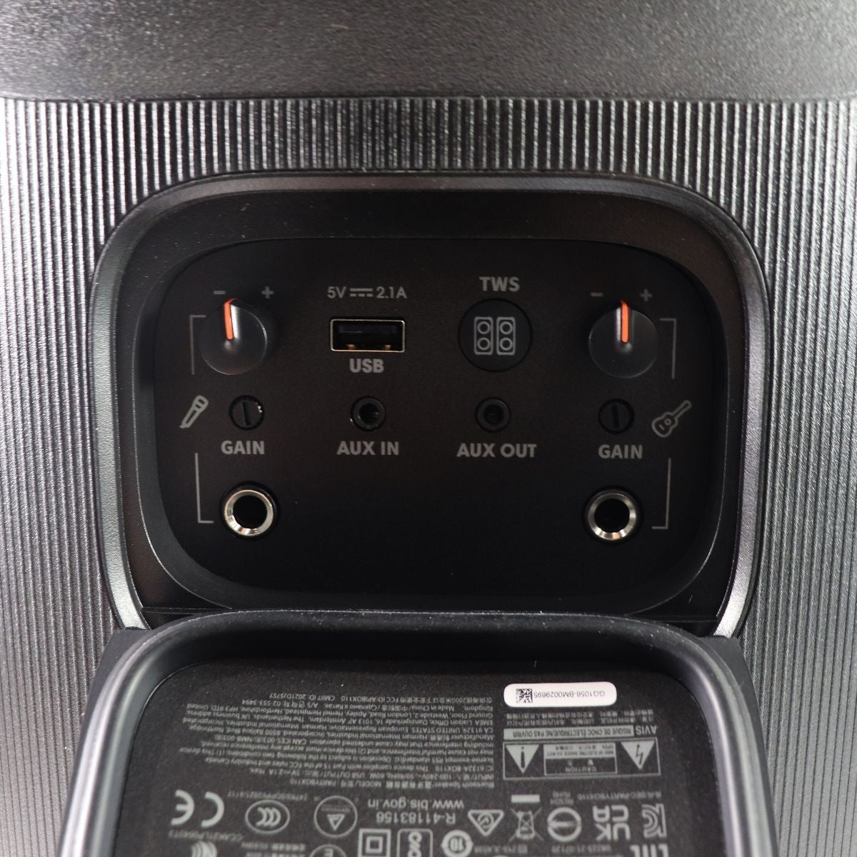 JBL PartyBox 110 - Portable Party Speaker with Built-in Lights - Black/Orange Home Multimedia - Home Speakers & Subwoofers JBL - Simple Cell Bulk Wholesale Pricing - USA Seller