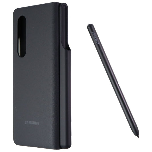 Samsung Flip Cover with Pen for Galaxy Z Fold3 5G - Black (EF-FF92PCBEVZW) Cell Phone - Cases, Covers & Skins Samsung    - Simple Cell Bulk Wholesale Pricing - USA Seller