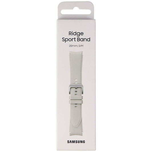 Samsung Ridge Sport Band for Galaxy Watch4 & Classic (20mm) Small/Medium - White