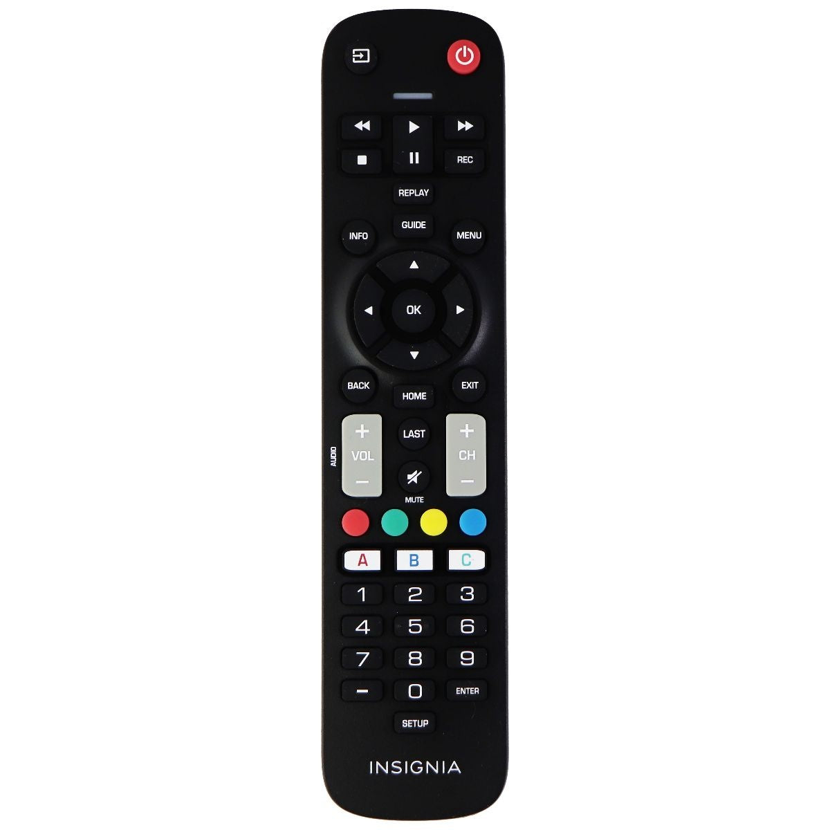 Insignia Original (NS-RMTEXB21) Remote Control for Select Insignia TVs - Black TV, Video & Audio Accessories - Remote Controls Insignia - Simple Cell Bulk Wholesale Pricing - USA Seller